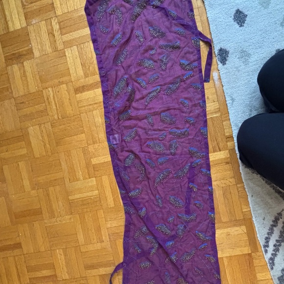 vintage 90s warp sheer, beaded skirt * accepting offers - Picture 2 of 4